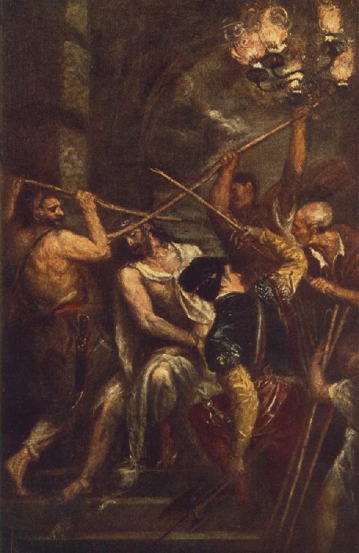 TIZIANO Vecellio Crowning with Thorns st oil painting picture